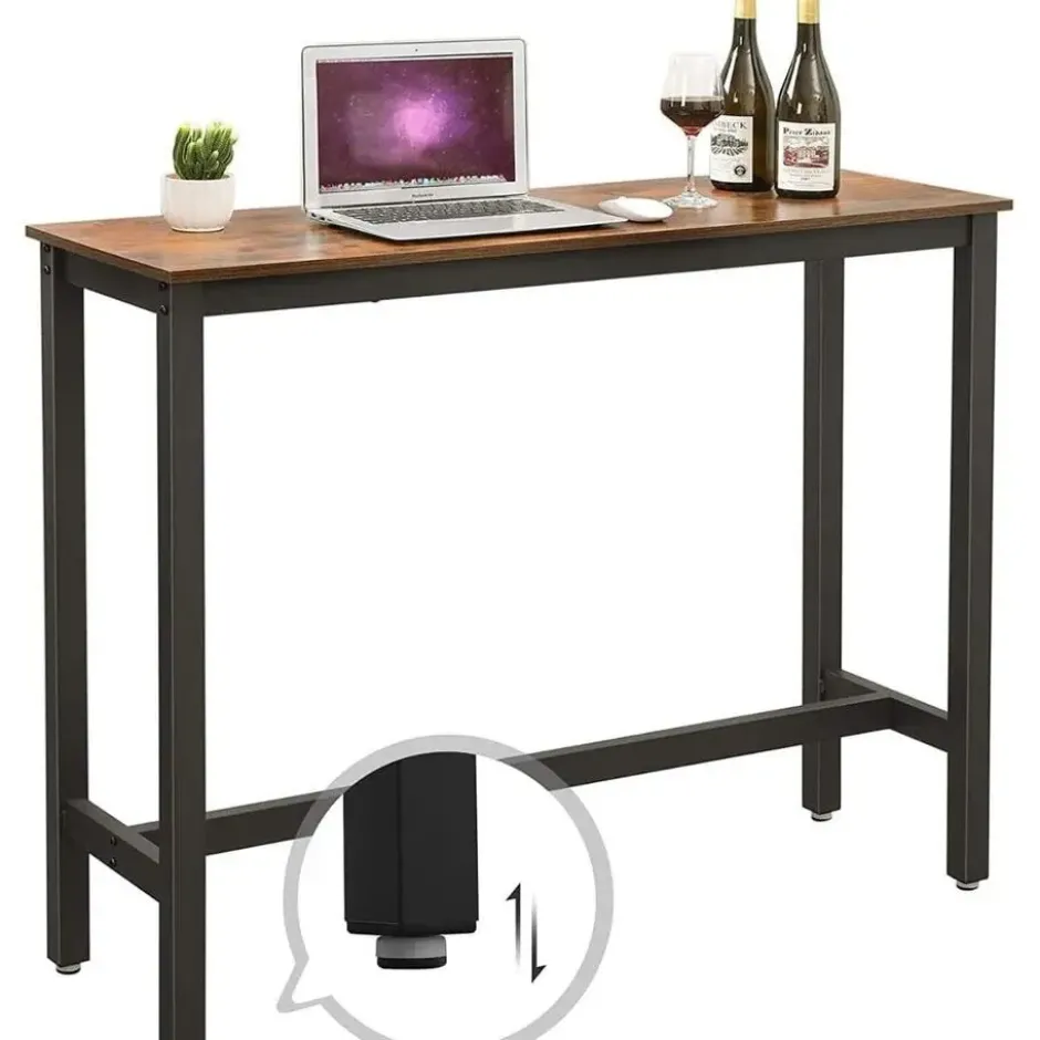 Parya Home - Smalle bartafel - Metale frame - Industrieel