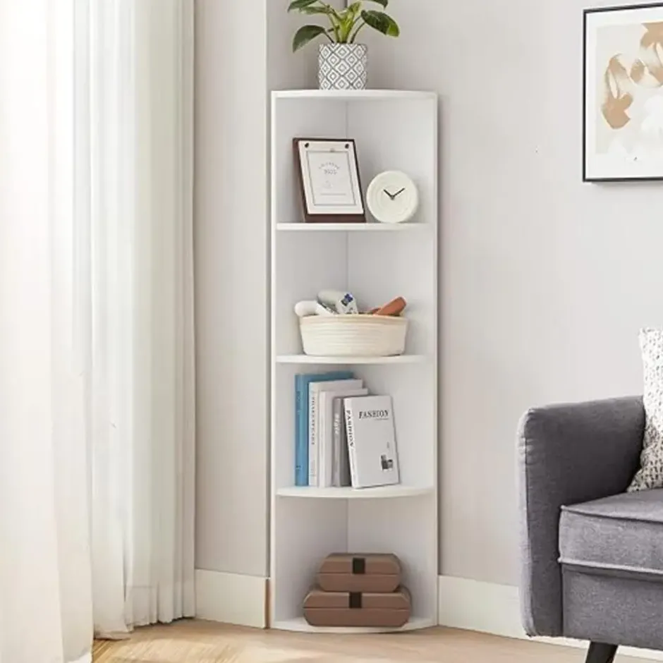 Parya Home Wandkast - Hoekkast - Opbergkast - Boekenkast