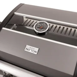 Patton Patio Pro Chef gasbarbecue 3+1 frozen grey