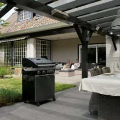 Patton Patio Pro Chef 4+1 Gasbarbecue - Frozen Grey