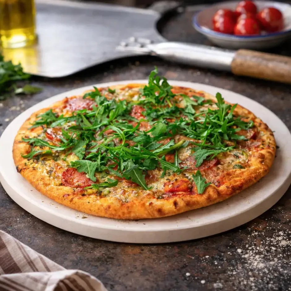 Patton Pizzasteen voor Barbecues Ø28 cm - Keramiek