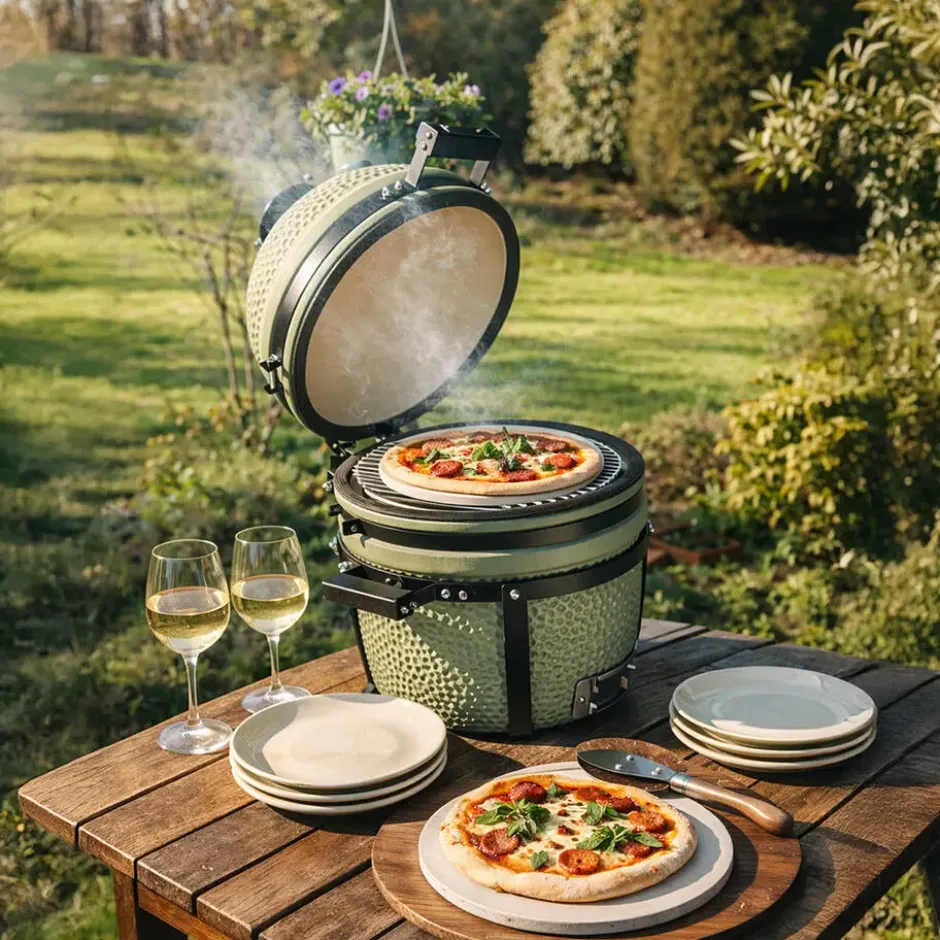 Patton Pizzasteen voor Barbecues Ø28 cm - Keramiek