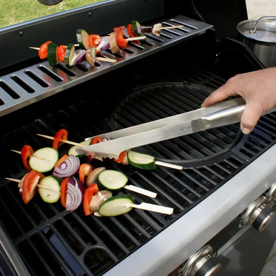 Patton Solid RVS Barbecuetang