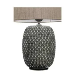 Pauleen Pretty Classy Tafellamp - E27 - Grijs/Zand