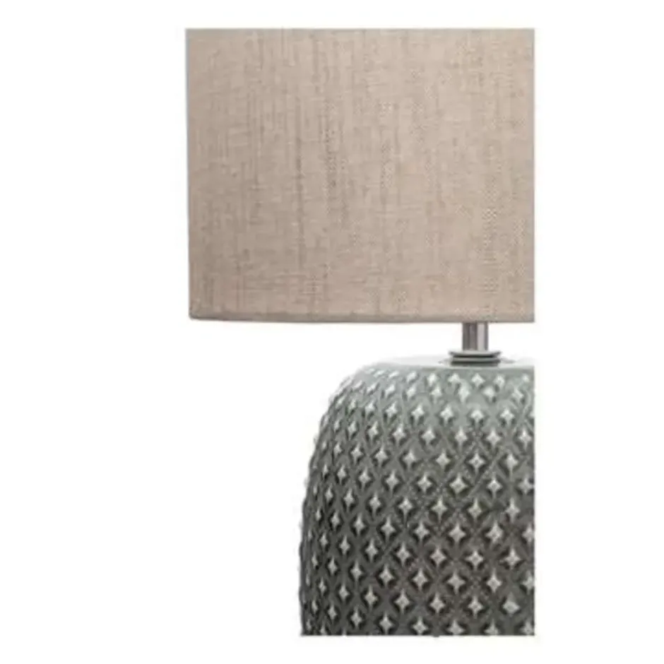 Pauleen Pretty Classy Tafellamp - E27 - Grijs/Zand