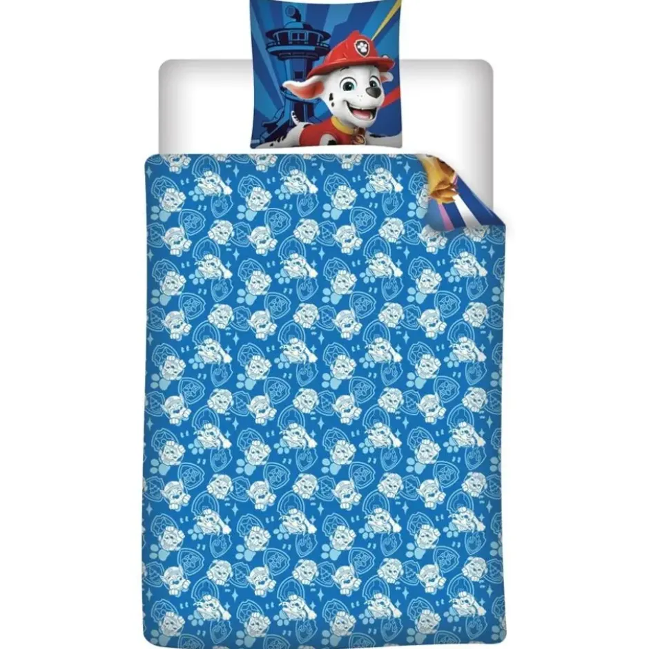 PAW Patrol Dekbedovertrek - Eenpersoons - 140 x 200 cm - 65 x 65 cm - Polycotton