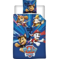 PAW Patrol Dekbedovertrek - Eenpersoons - 140 x 200 cm - 65 x 65 cm - Polycotton
