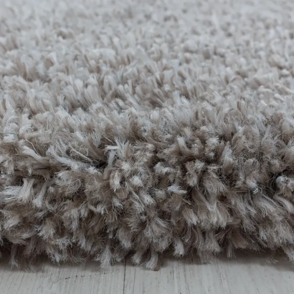 Pearl Soft Hoogpolig Vloerkleed Beige - 160x230 CM