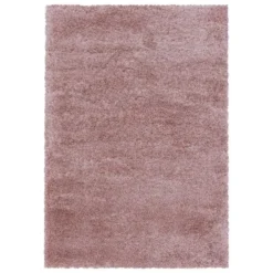 Pearl Soft Hoogpolig Vloerkleed Roze - 160x230 CM