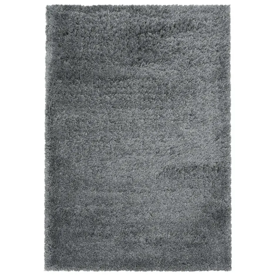Pearl Soft Hoogpolig Vloerkleed Lichtgrijs - 120x170 CM