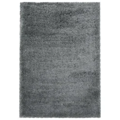 Pearl Soft Hoogpolig Vloerkleed Lichtgrijs - 120x170 CM