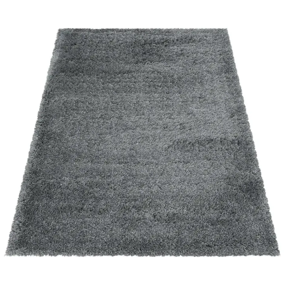 Pearl Soft Hoogpolig Vloerkleed Lichtgrijs - 120x170 CM