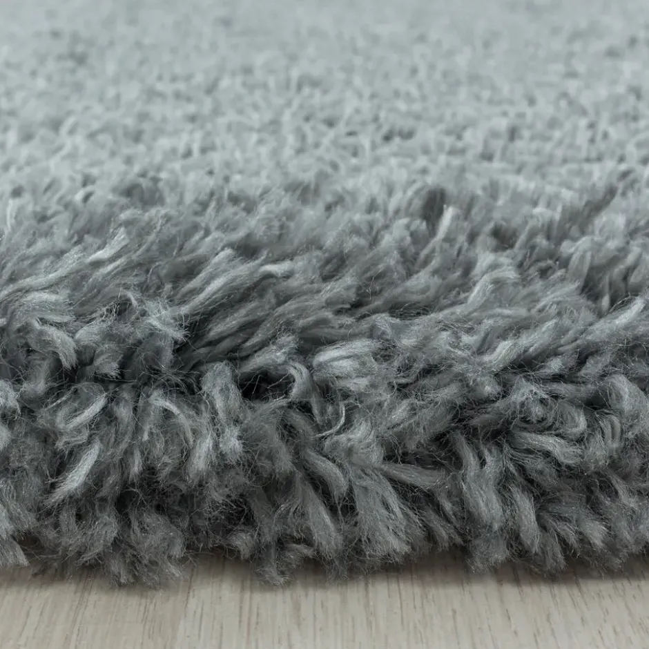 Pearl Soft Hoogpolig Vloerkleed Lichtgrijs - 120x170 CM