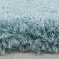 Pearl Soft Hoogpolig Vloerkleed Blauw - 120x170 CM