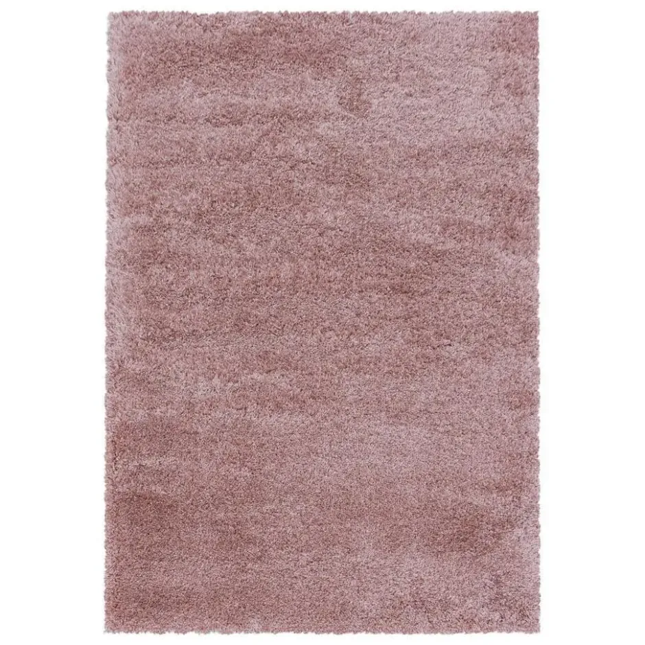 Pearl Soft Hoogpolig Vloerkleed Roze - 200x290 CM