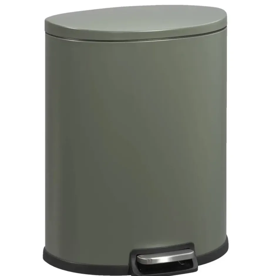 Pedaalemmer Flatback - 50 liter - groen - 64x48,5x36,8 cm