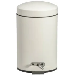 Pedaalemmer Pedro 3l - beige - 27,5xØ16,8 cm