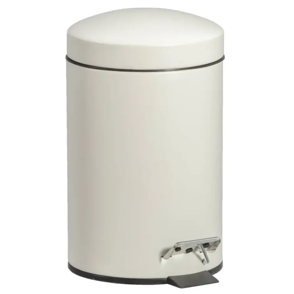 Pedaalemmer Pedro 3l - beige - 27,5xØ16,8 cm