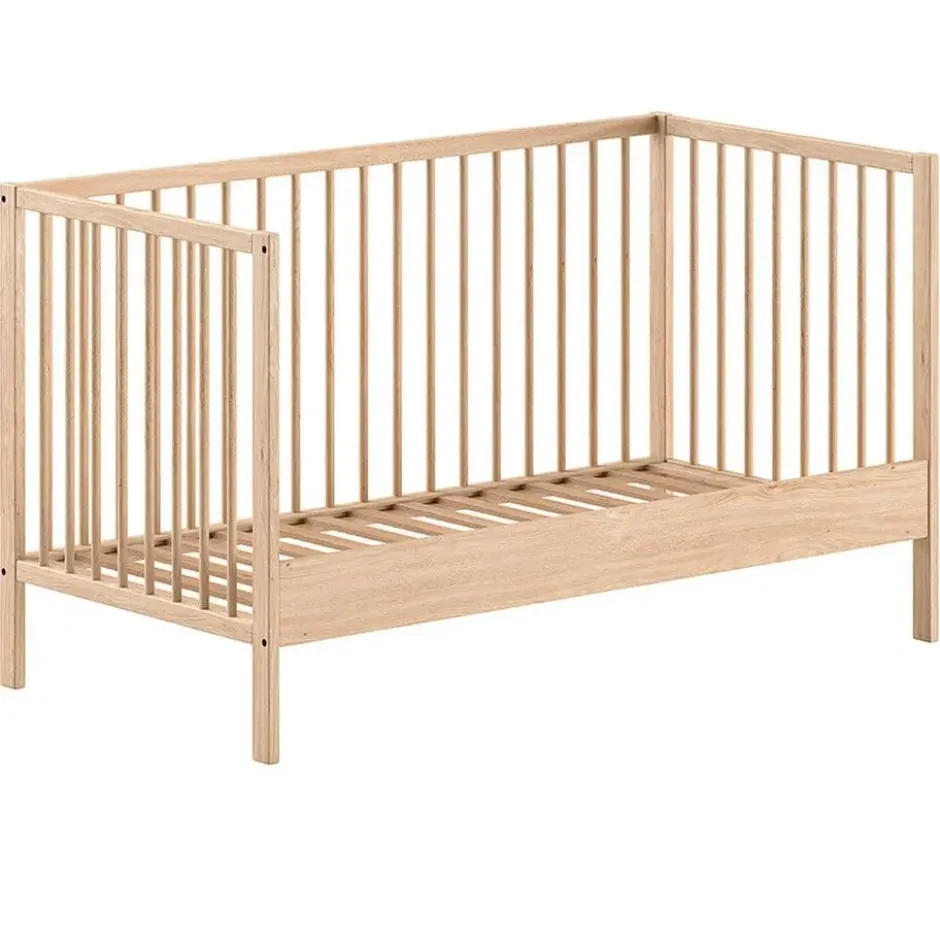 Peuterbed Dino 70x140cm - verstelbaar - dennenhout
