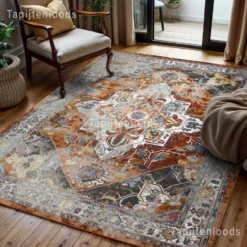 Picasso Castana Vintage Vloerkleed Terra / Multi - 240x340 CM