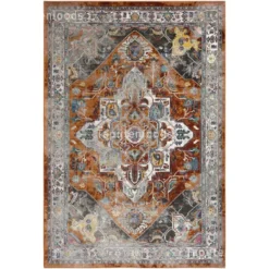 Picasso Castana Vintage Vloerkleed Terra / Multi - 240x340 CM