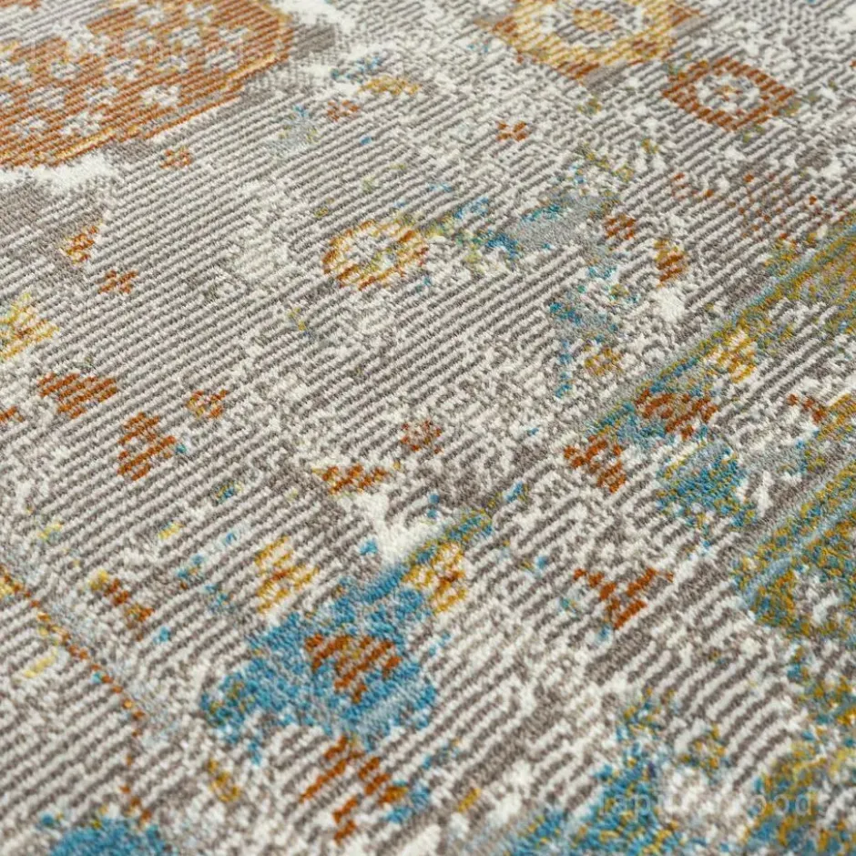 Picasso Feraghan Vintage Rond Vloerkleed Multi / Beige - 240 CM Ø