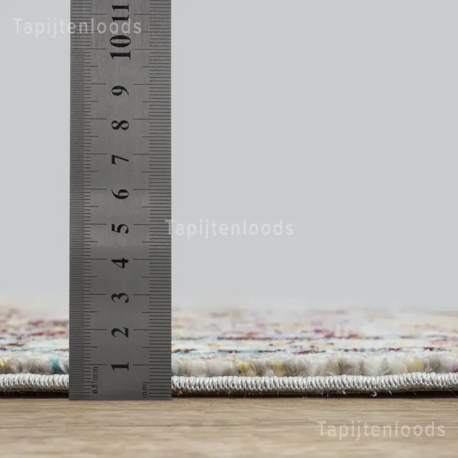 Picasso Keshan Vintage Rond Vloerkleed Multi / Beige - 200 CM Ø