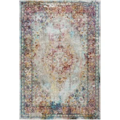Picasso Keshan Vintage Vloerkleed Multi / Beige - 240x340 CM