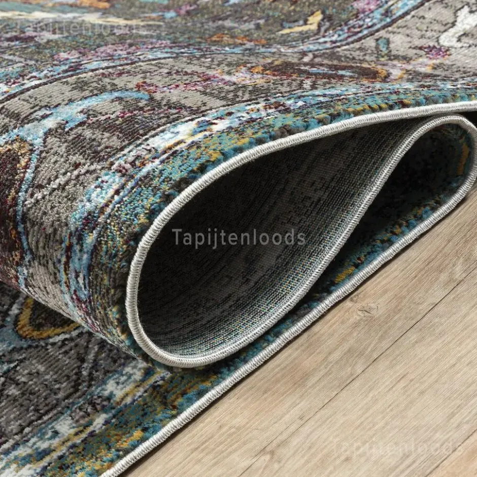 Picasso Pablo Vintage Vloerkleed Groen / Multi - 200x290 CM