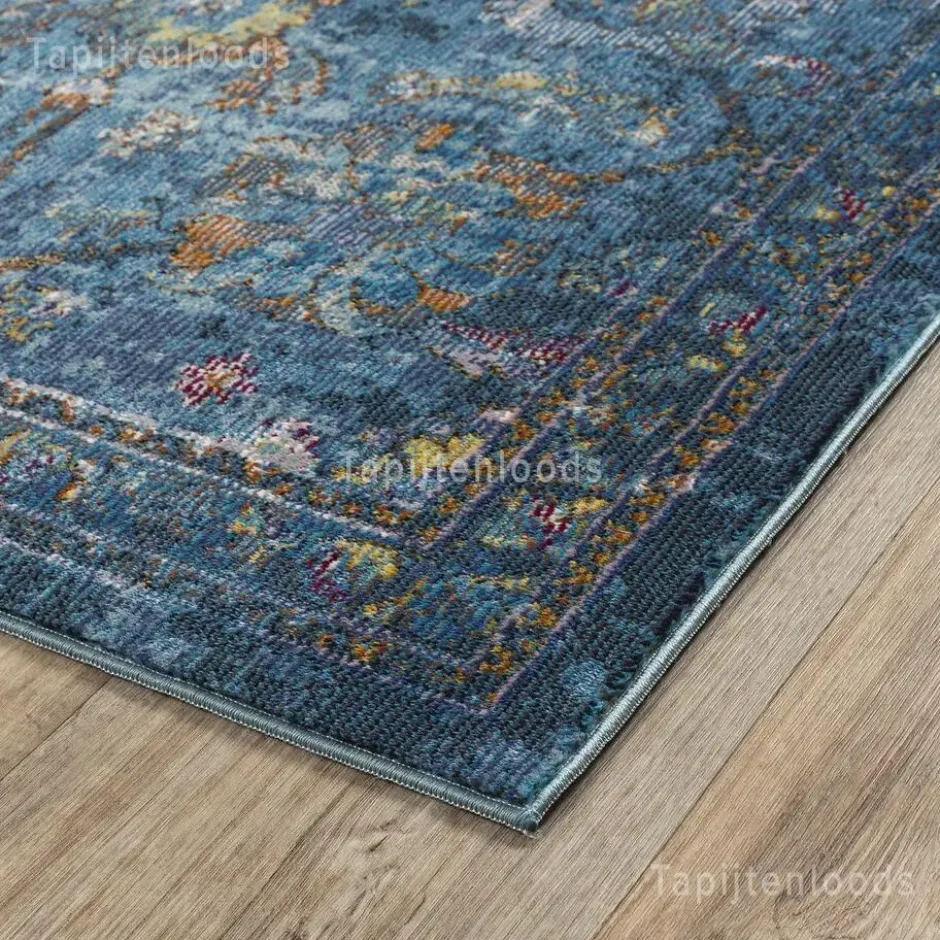 Picasso Sarough Vintage Vloerkleed Blauw - 200x290 CM