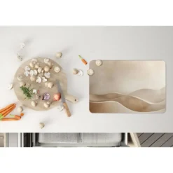 Placemat 6 stuks 45x30 cm Beige - Natuur - Abstract - Modern