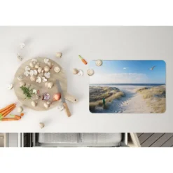 Placemat 6 stuks 45x30 cm Duin - Meeuw - Strand - Zee - Zon