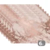 Placemat 6 stuks 45x30 cm Marmer - Roze - Luxe - Marmerlook - Glitter - Design