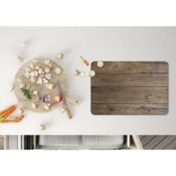 Placemat 6 stuks 45x30 cm Planken van hout met een bijzondere structuur