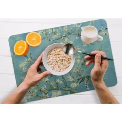 Placemat 6 stuks 45x30 cm Van Gogh - Amandelbloesem - Oude meesters - Kunst -