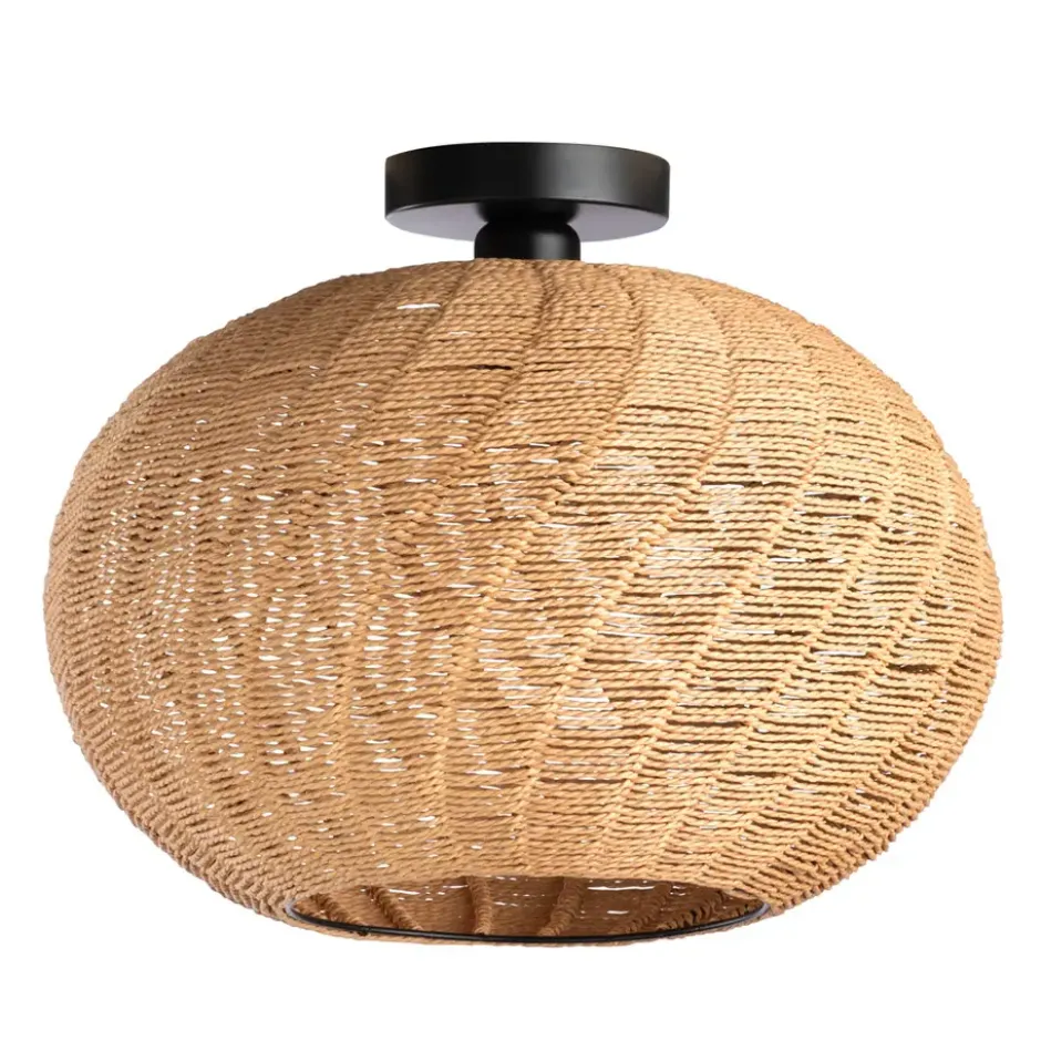 Plafondlamp Joya - naturel - Ø40x31 cm