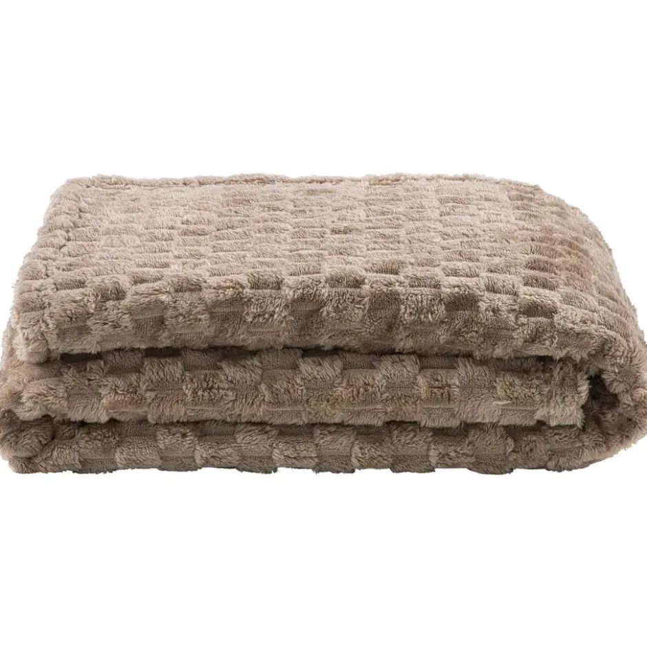 Plaid Cynthia - taupe - 130x170 cm