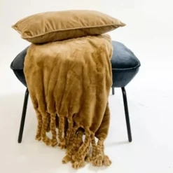 Plaid Florijn - Tobacco Brown - 150x200 cm
