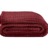 Plaid Kyra XXL - bordeaux - 240x220 cm