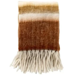 Plaid Lenard - Potters Clay - 130x170 cm