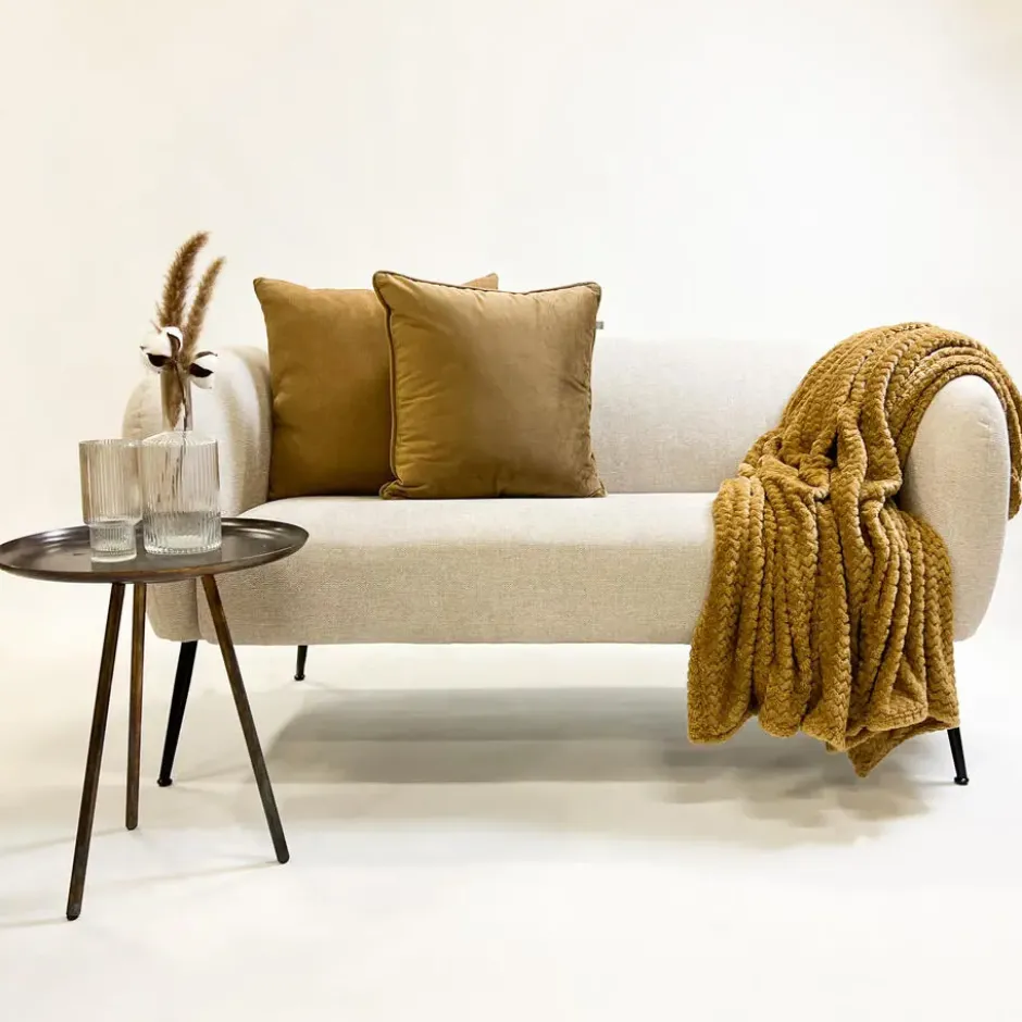 Plaid Mara - Tobacco Brown - 150x200 cm