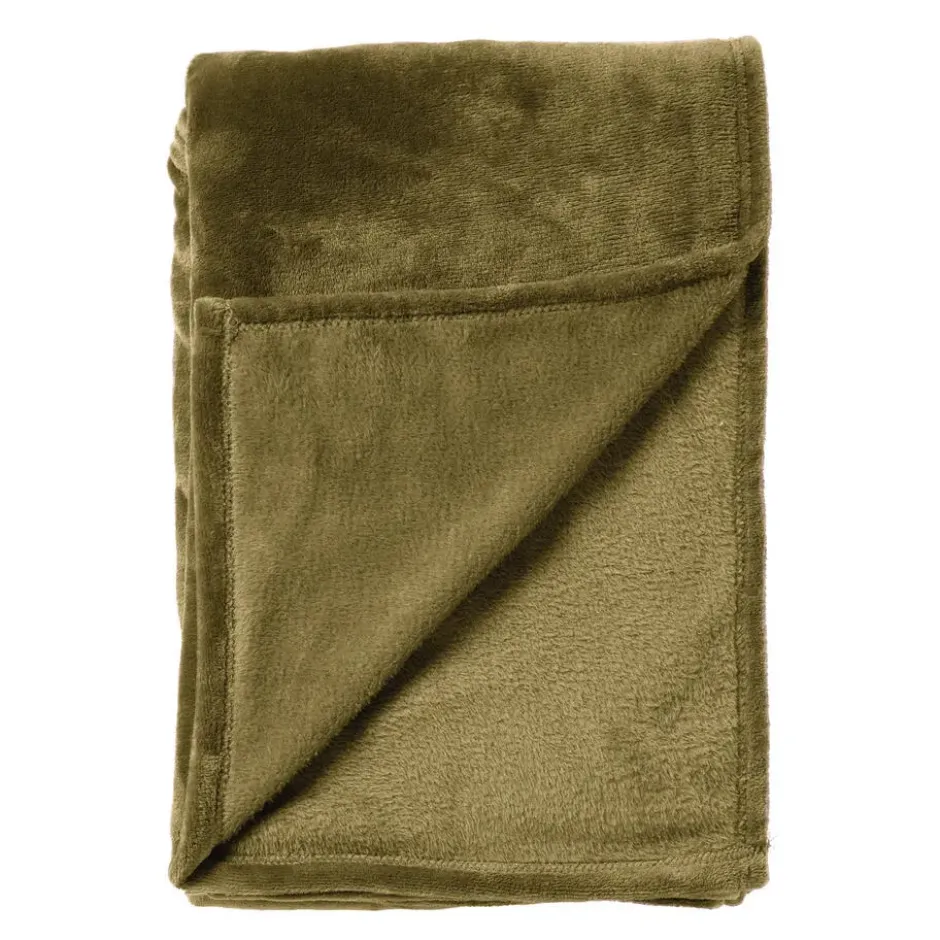 Plaid Marley - Military Olive - 150x200 cm