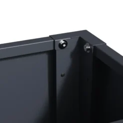Plantenbak - 100 x 25 x 77 cm - Antraciet