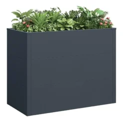 Plantenbak - 100 x 50 x 77 cm - Antraciet