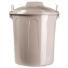 Plasticforte afvalemmer - beige - 21L - kunststof - H42 cm