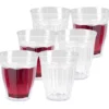 PlasticForte Drinkglazen/waterglazen Picardie - 12x - kunststof