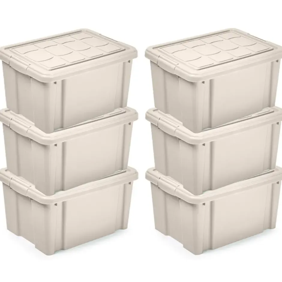 Plasticforte Multi Storage Opslagbox - beige - 16L