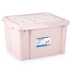 Plasticforte Multi Storage Opslagbox - roze - 25L