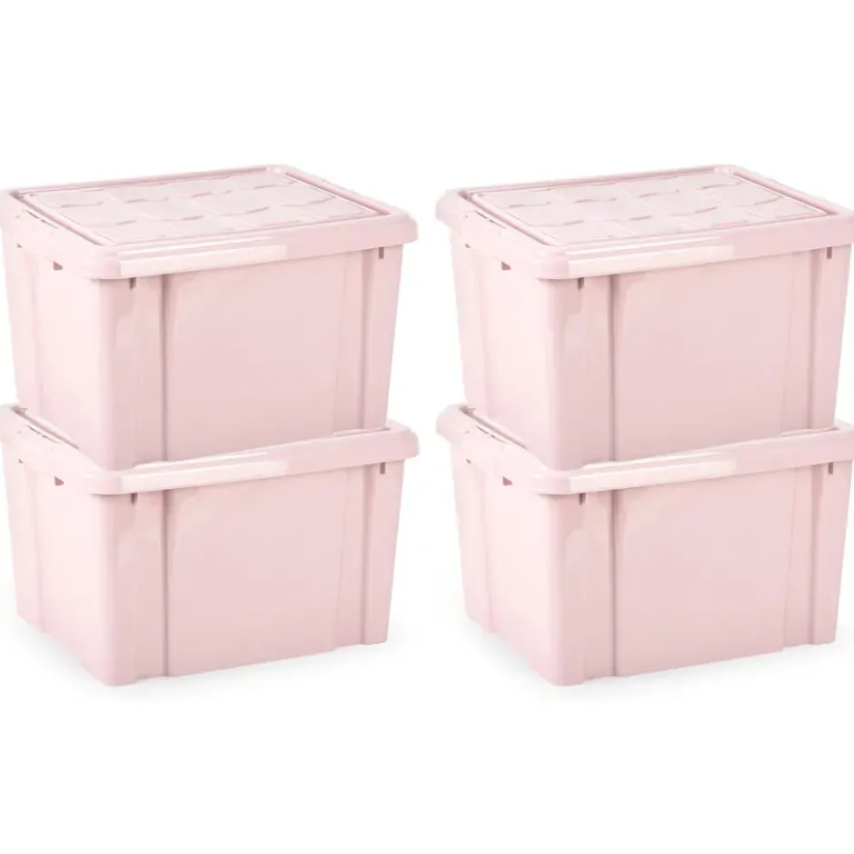 Plasticforte Multi Storage Opslagbox - roze - 25L