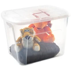 Plasticforte Opbergkist met deksel - Box - 75L - 60x42x43 cm